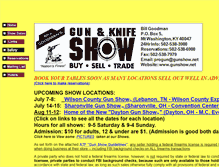 Tablet Screenshot of gunshow.net